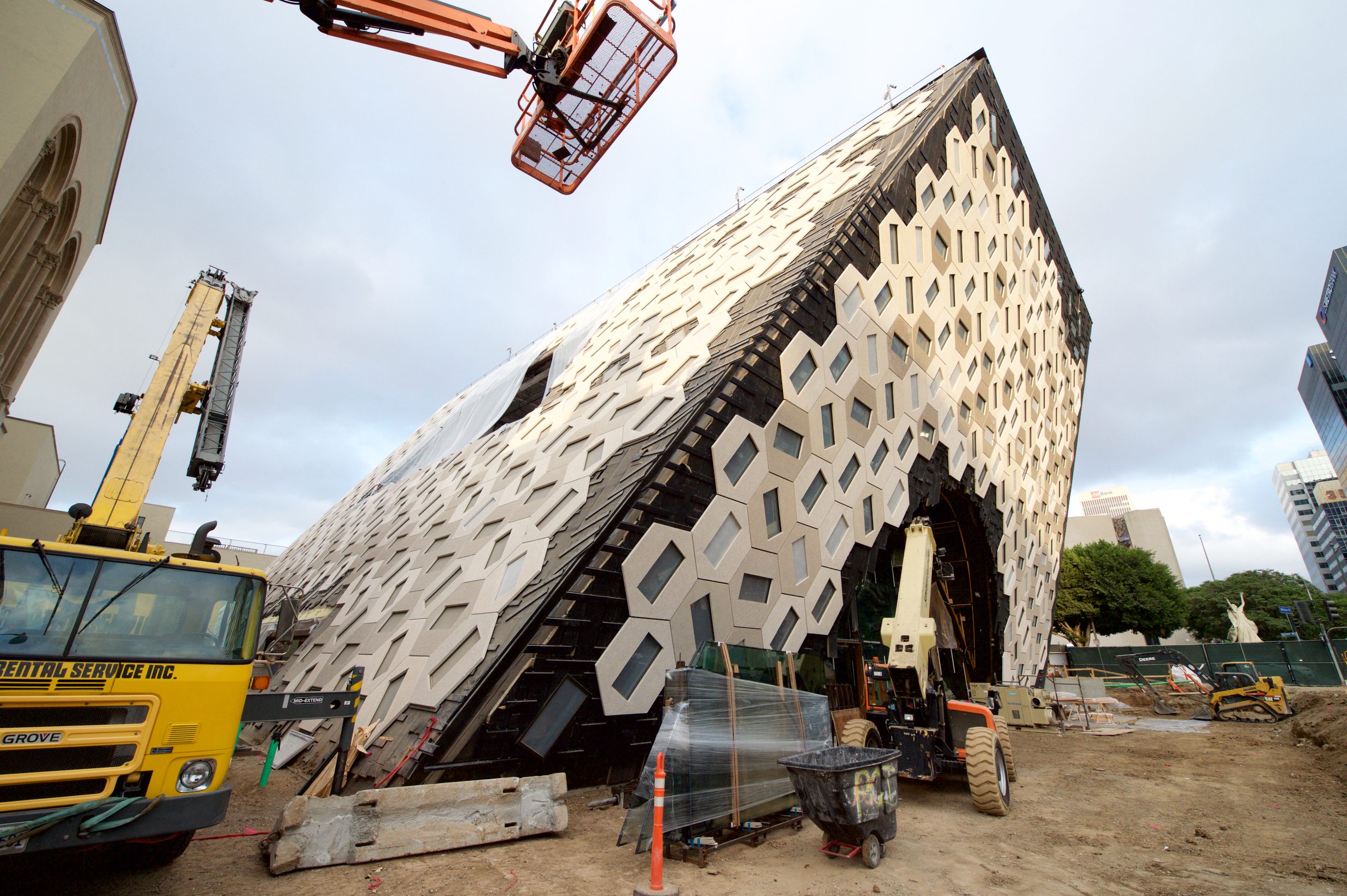 WBT events building exterior progress